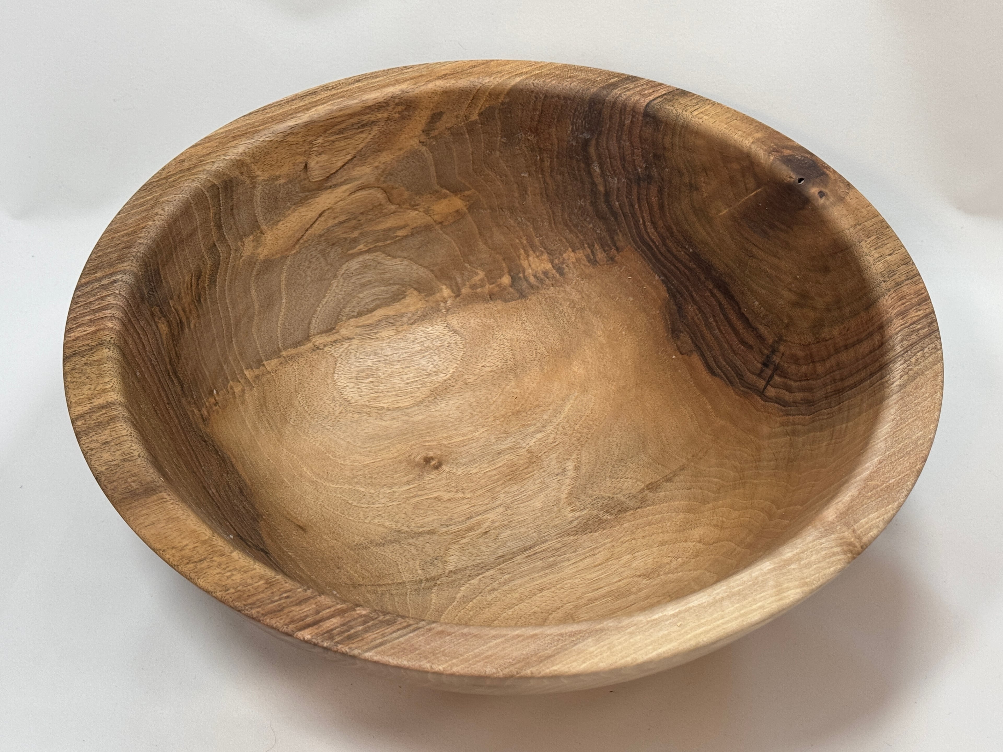 Holzschüssel aus Walnussholz – Bild 1