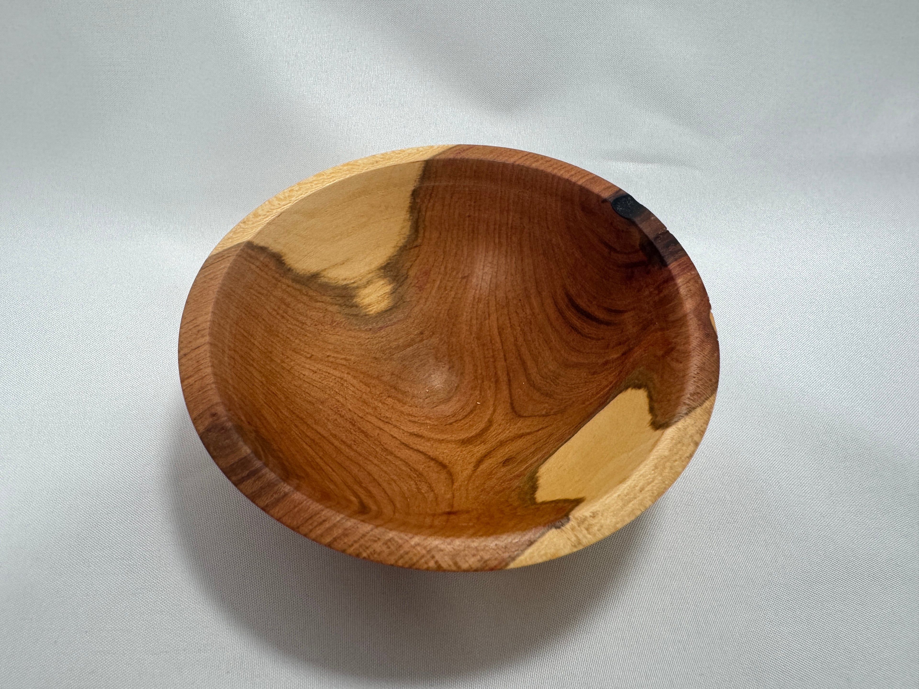 Holzschüssel aus Pflaumenholz – Bild 1