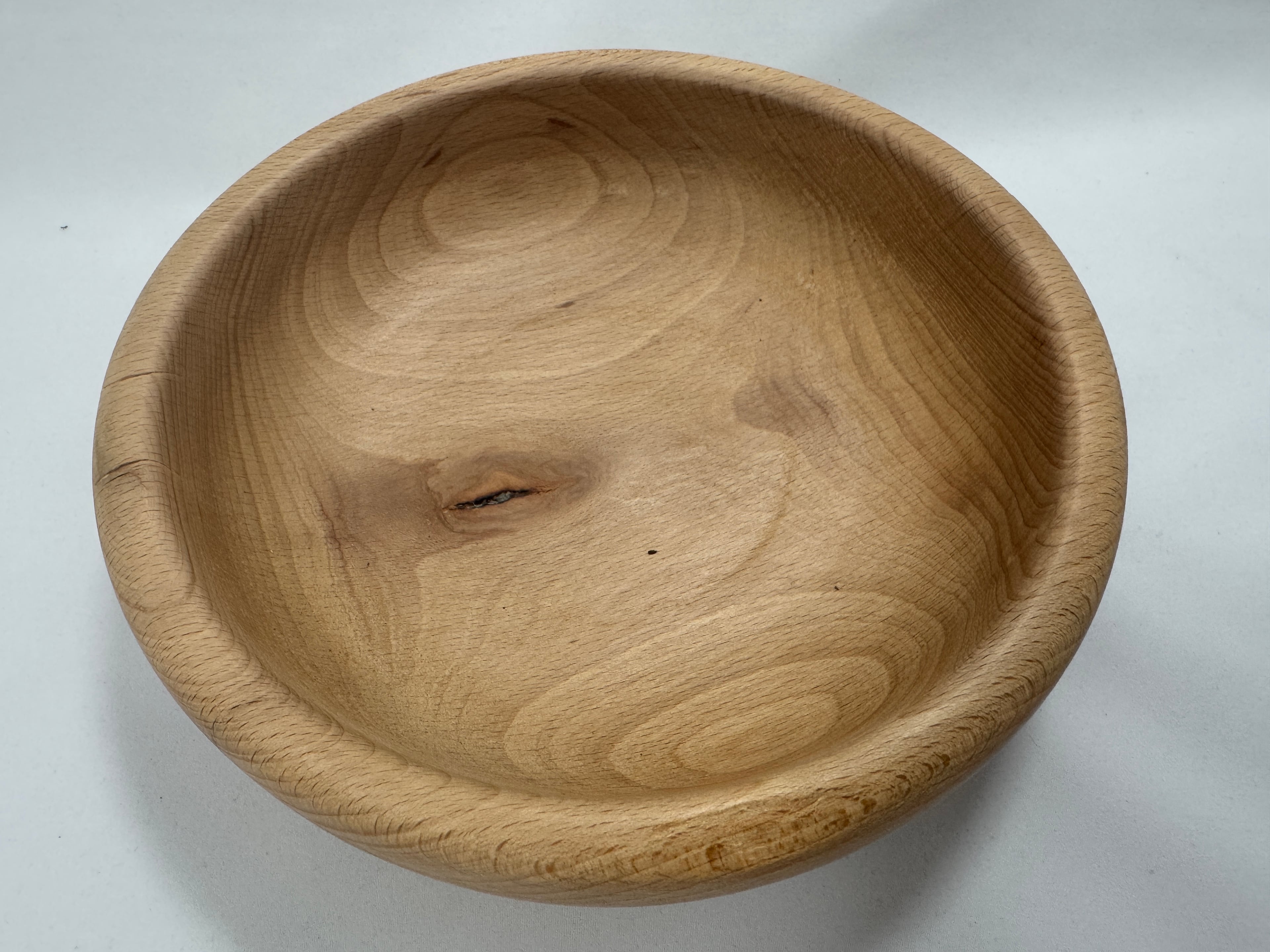 Holzschüssel aus Buchenholz – Bild 1