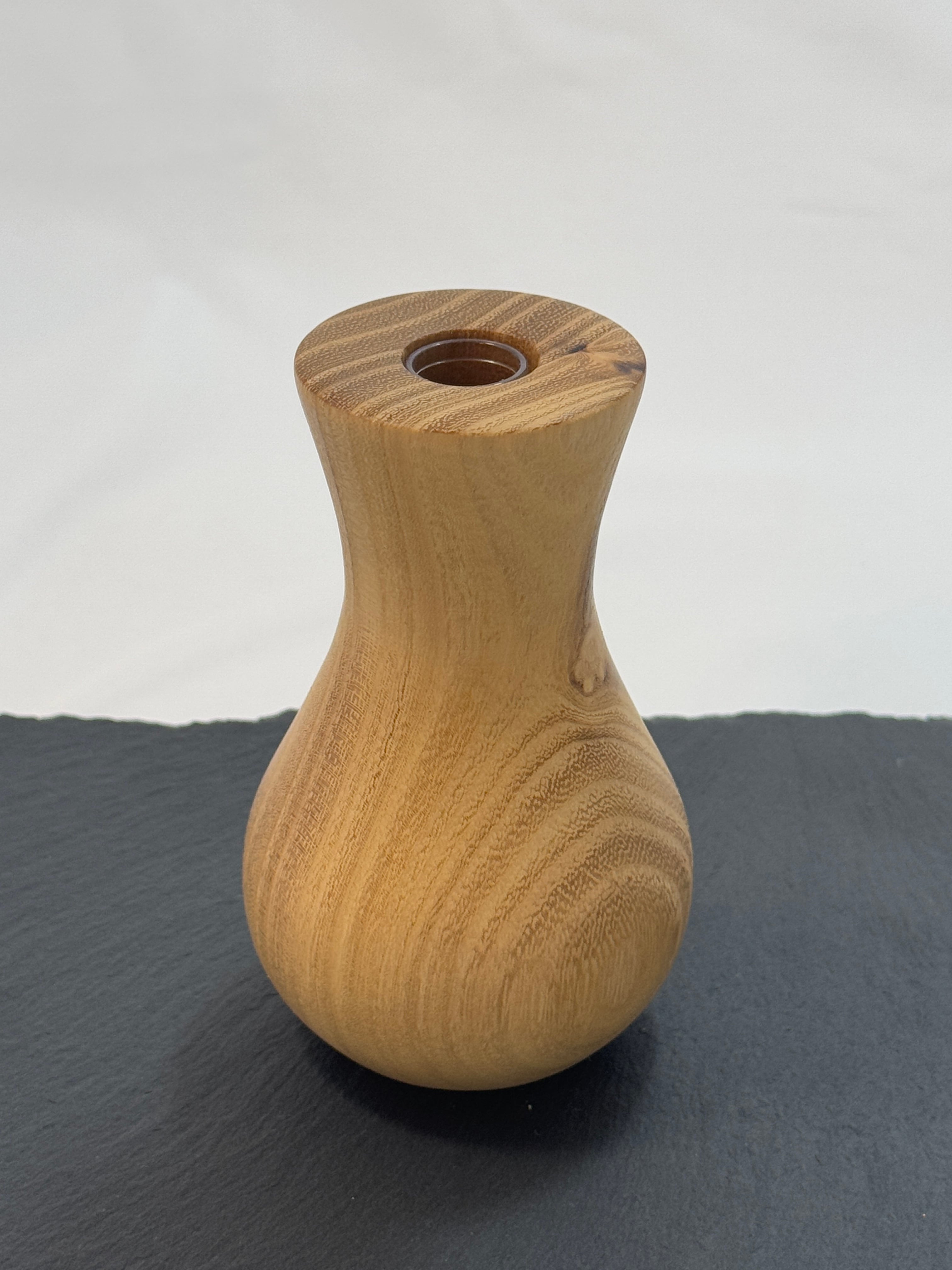 Vase aus Akazienholz – Bild 1