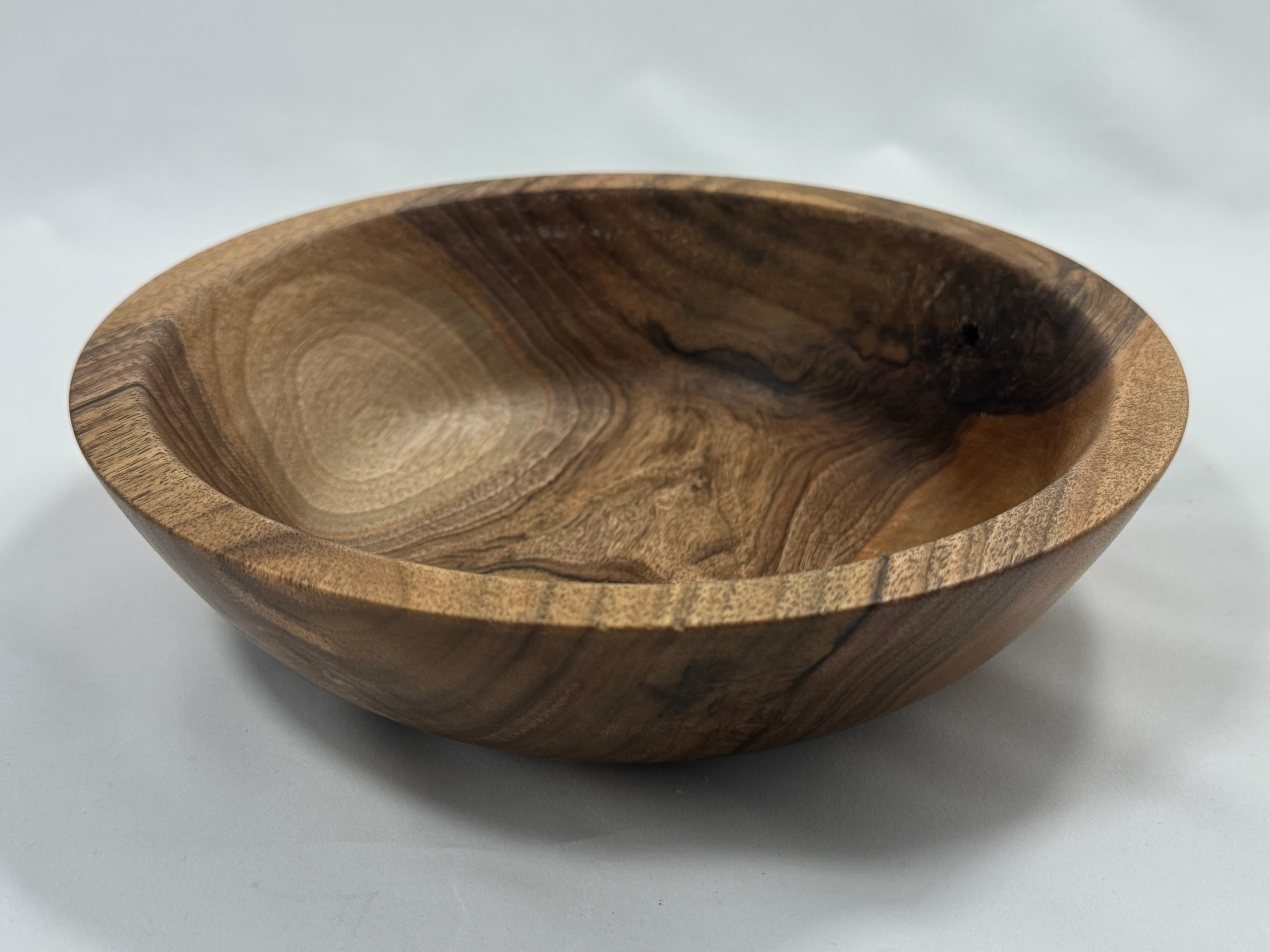 Holzschüssel aus Walnussholz – Ansicht 2