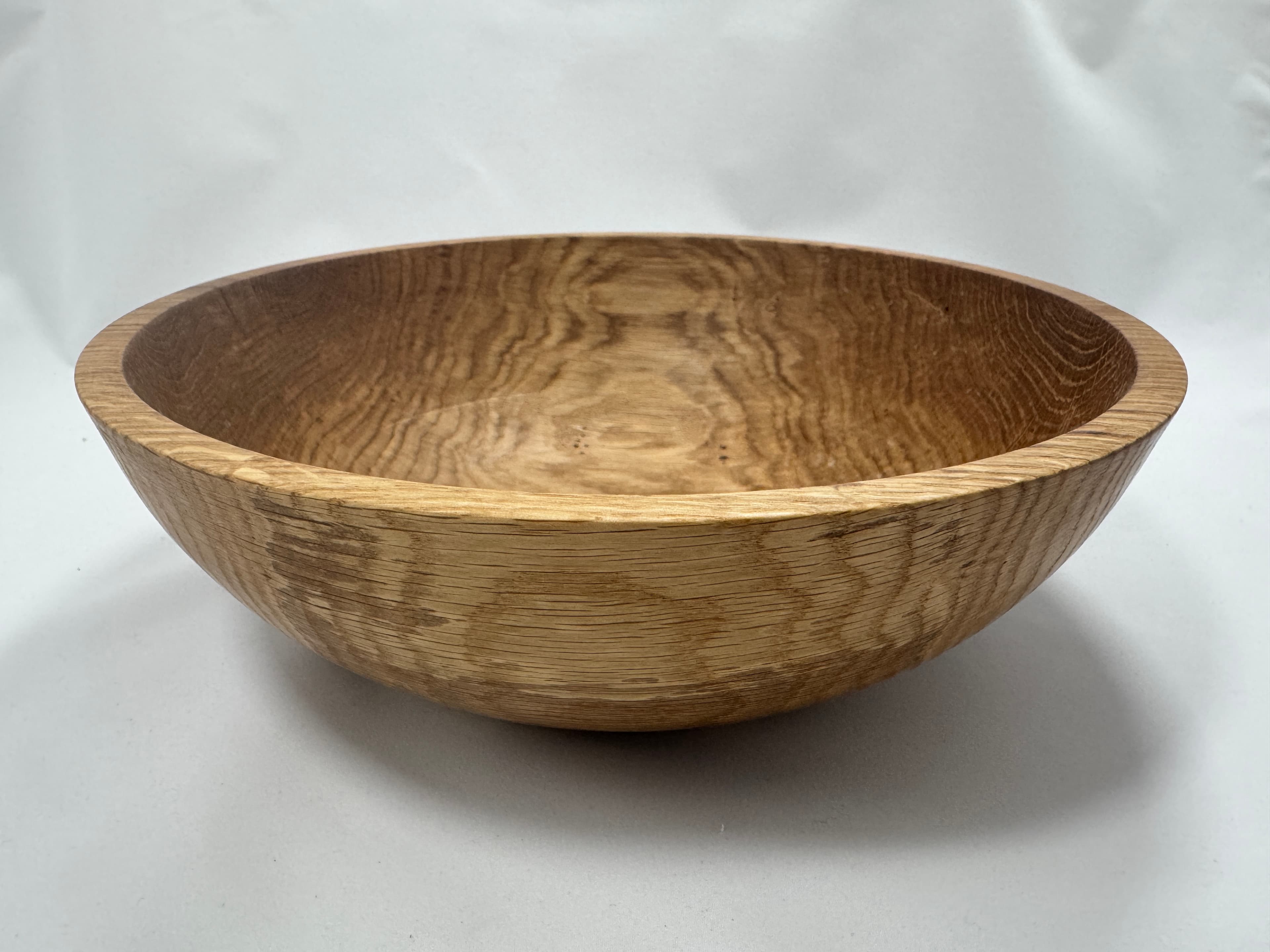 Holzschüssel aus Eichenholz – Ansicht 2