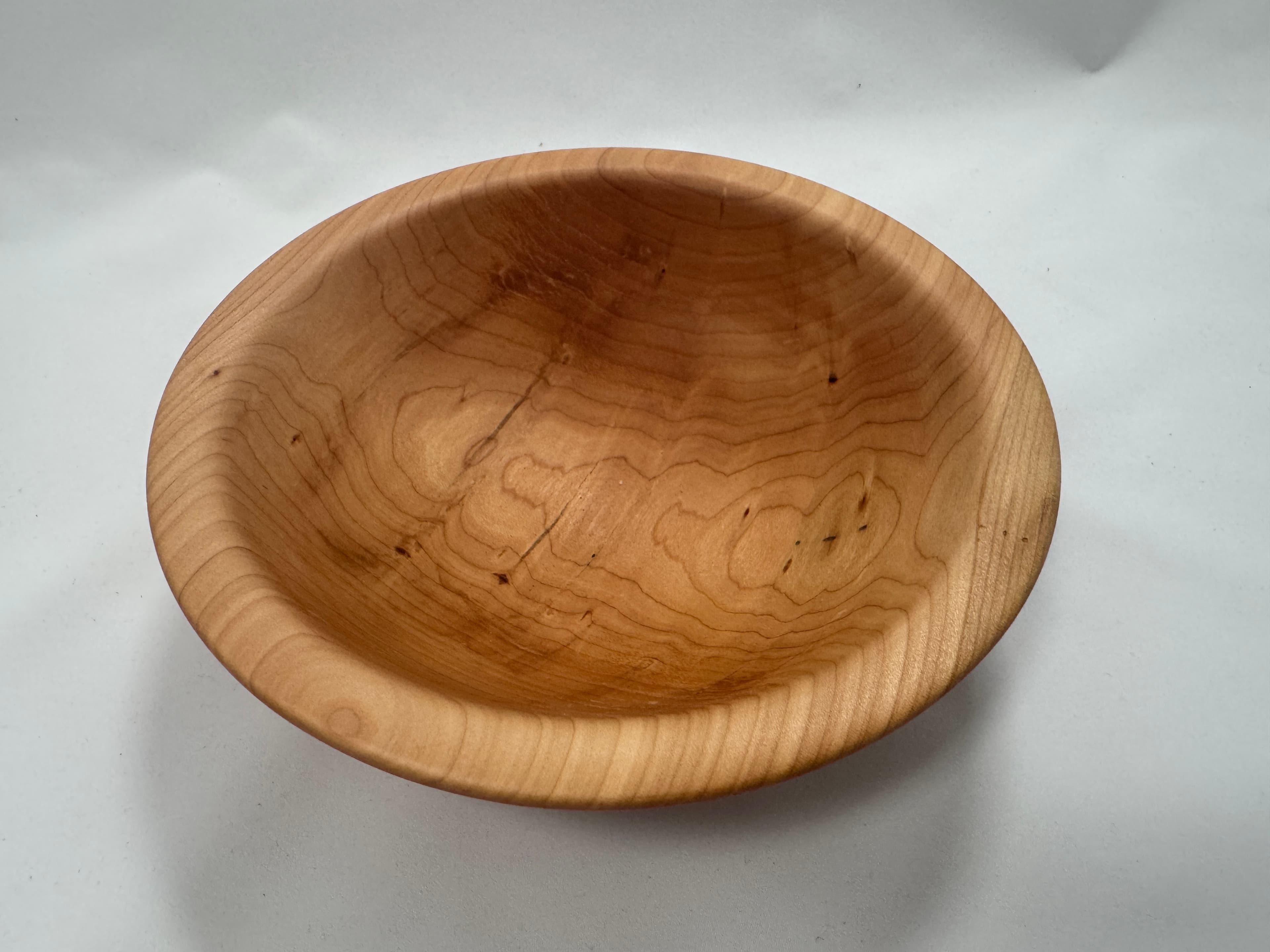 Holzschüssel aus Weidenholz