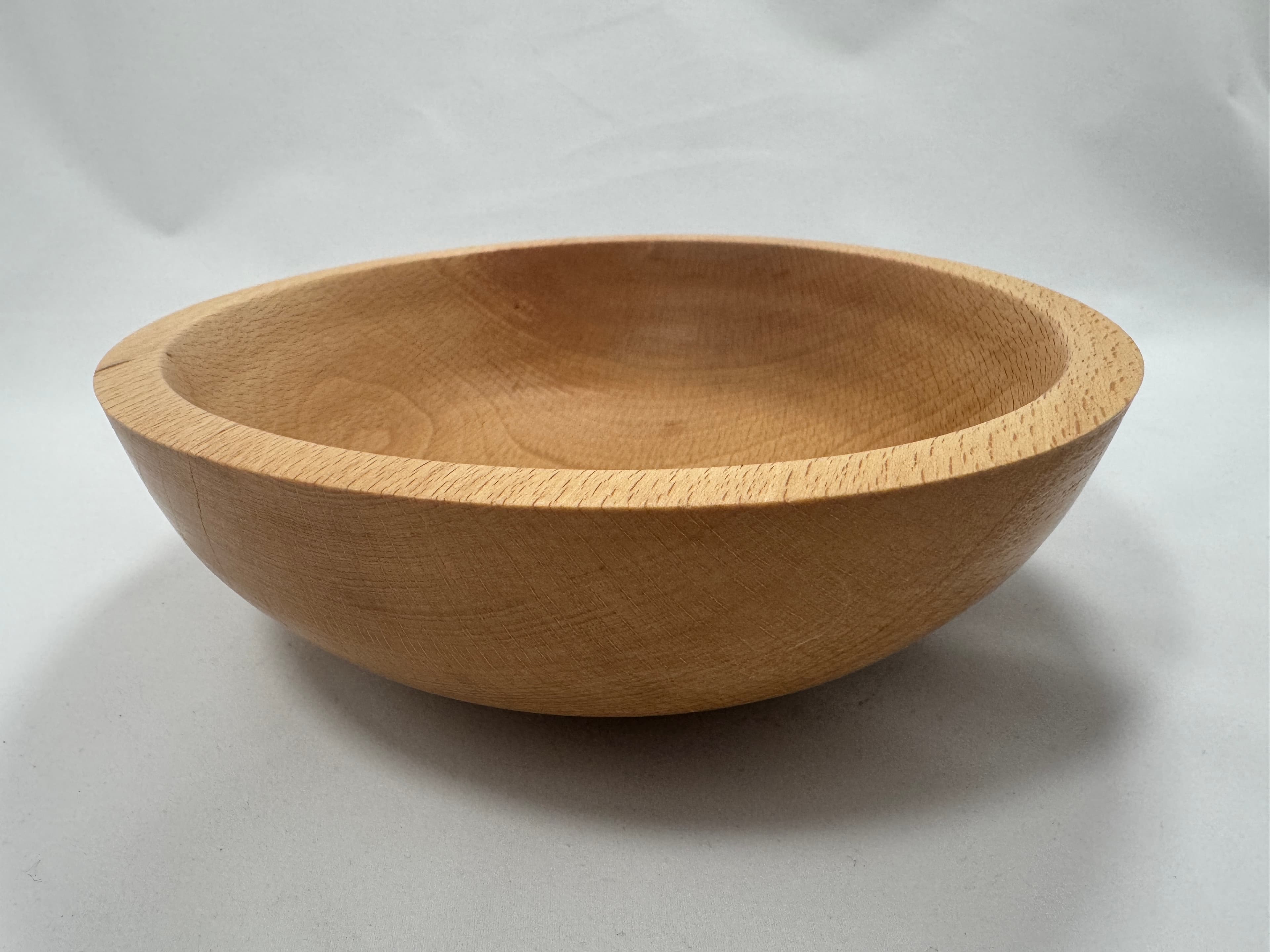 Holzschüssel aus Buchenholz – Ansicht 2